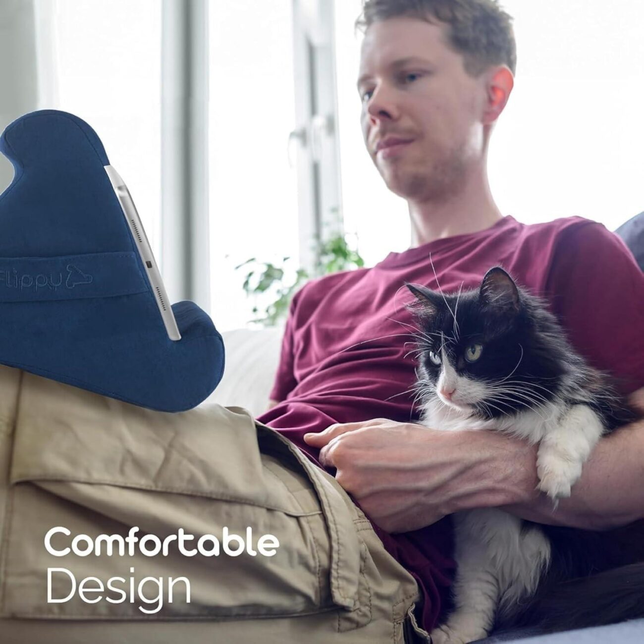 Best Tablet Stand – Flippy Original Pillow & iPad Holder Review